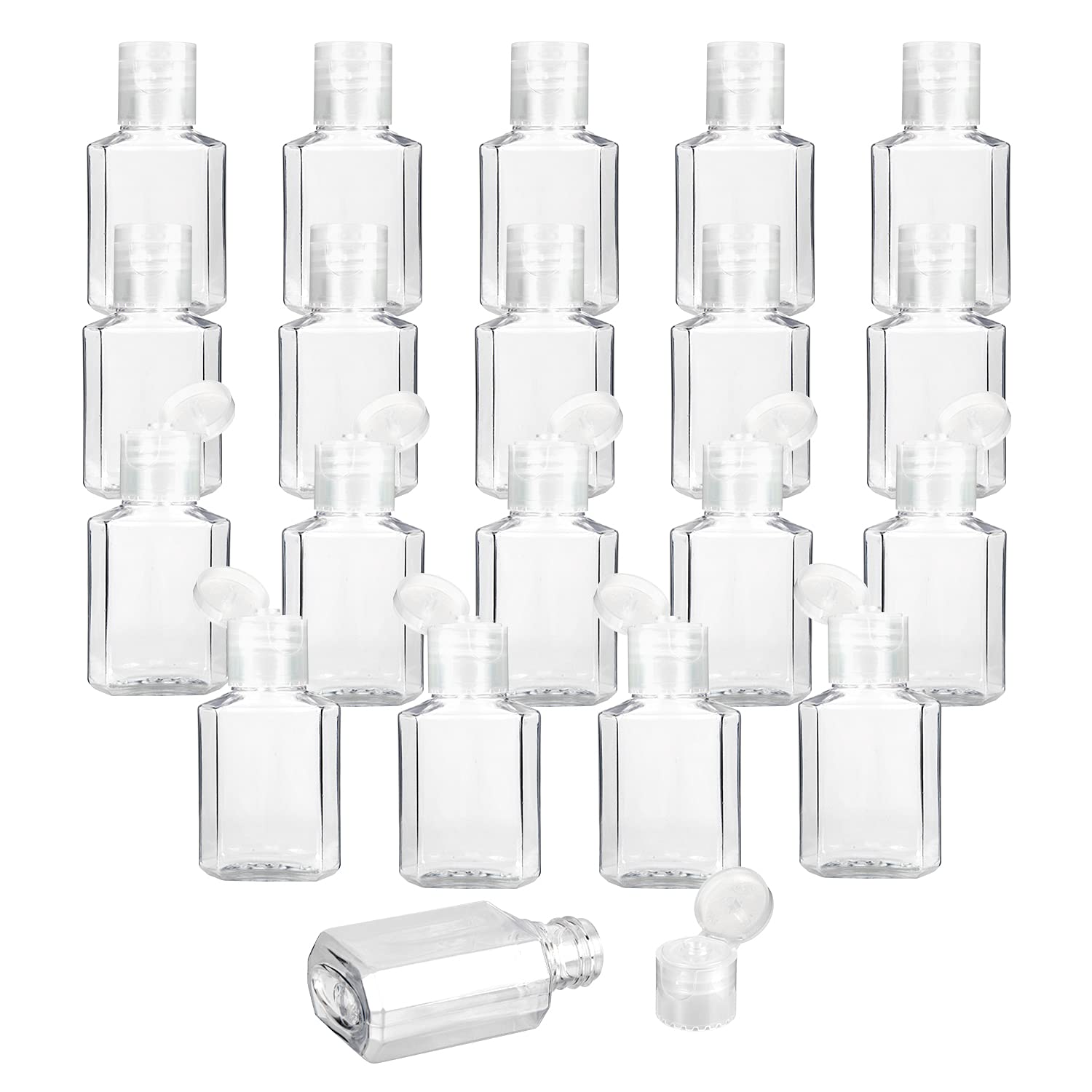 Saiveina 1oz travel bottle front view showing compact size for easy packing