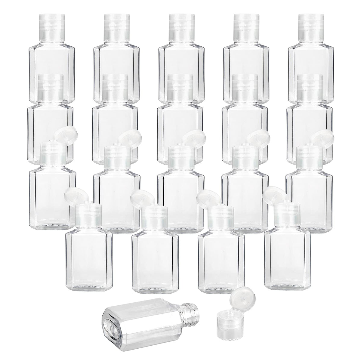 Saiveina 1oz travel bottle front view showing compact size for easy packing