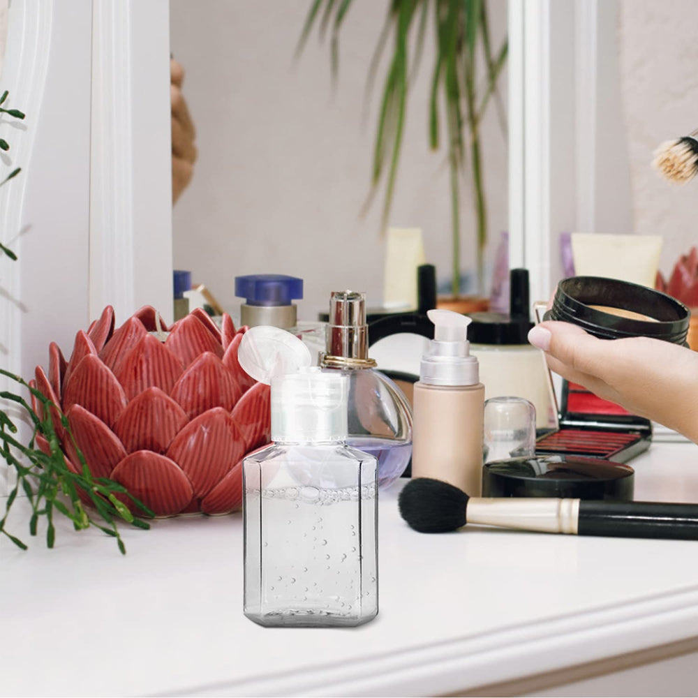 Saiveina flip-cap leakproof feature prevents spills during travel