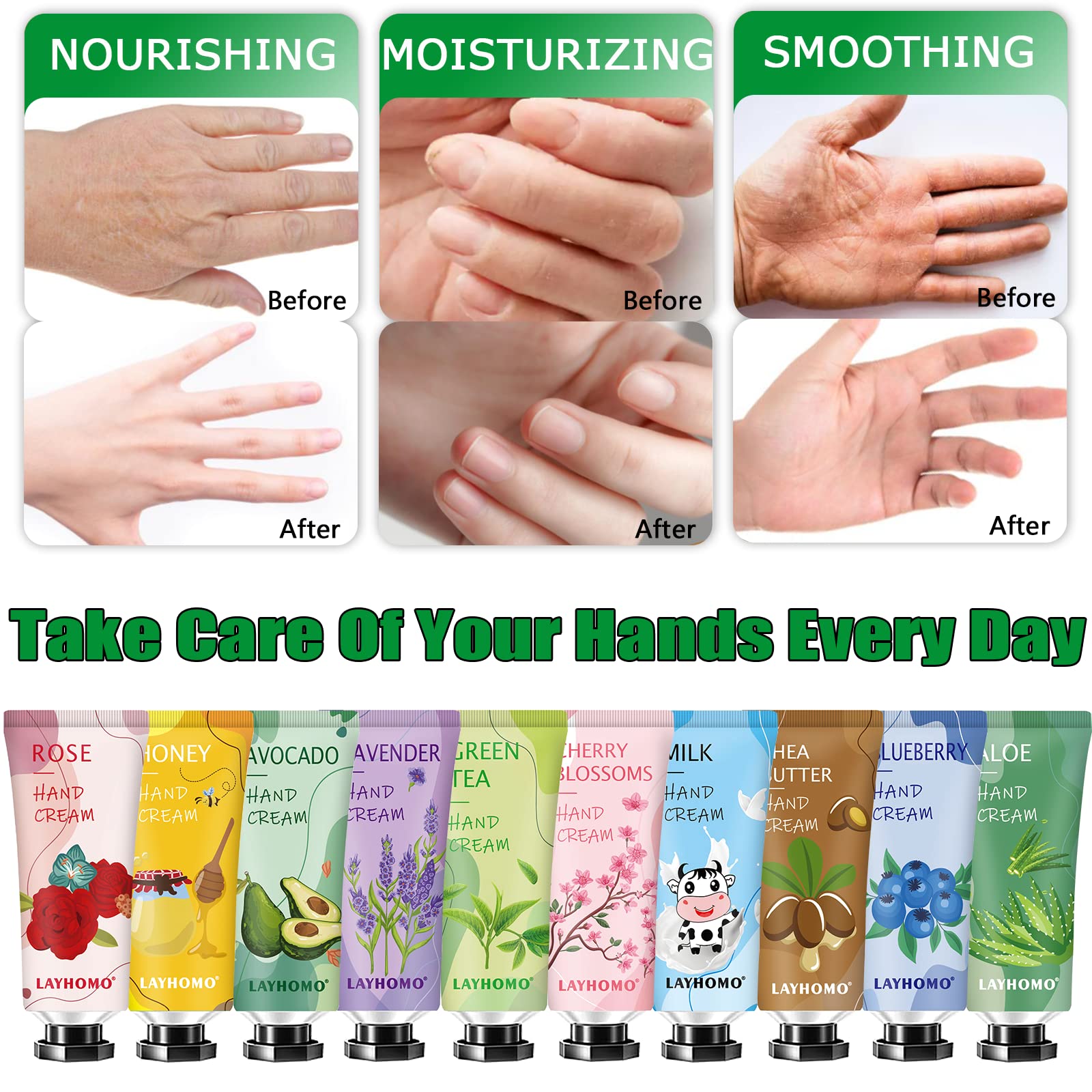 Sakose hand cream suits all skin types with non-greasy absorption.