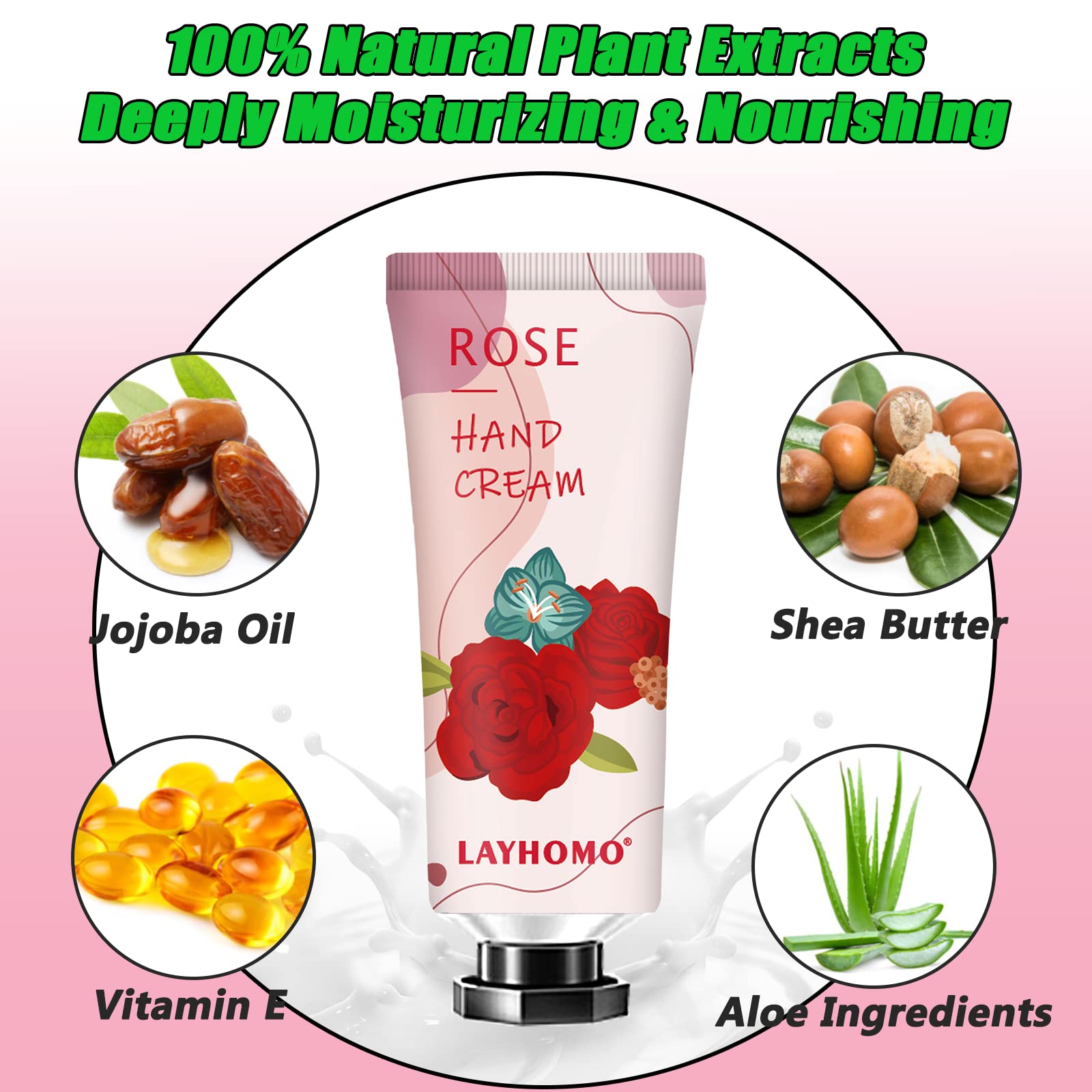 Sakose hand cream travel-size tubes ideal for on-the-go moisture.