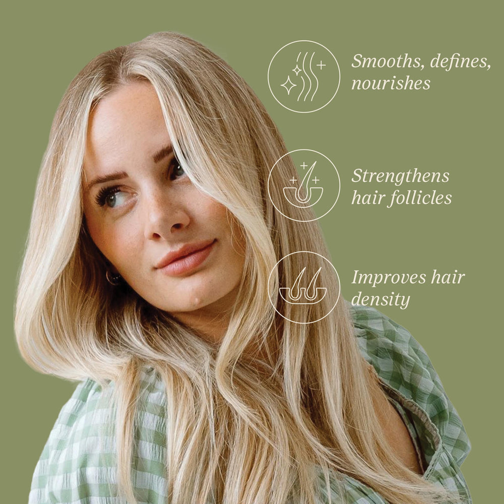 Salee Hair Styling Cream curls-definition on bouncy, defined waves.