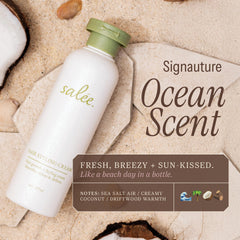 Salee Hair Styling Cream shine-glow on polished strands.