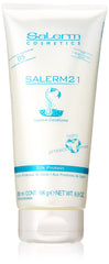 Salerm 21 B5 Silk Protein Leave-In Conditioner bottle boosts gloss and hair protection.