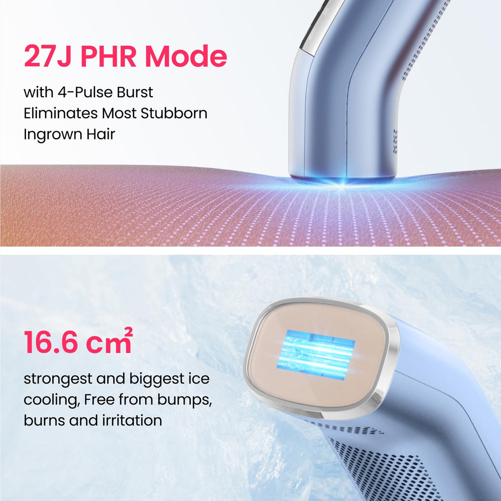 SALLOOT 4-pulse burst mode targets stubborn hair efficiently.