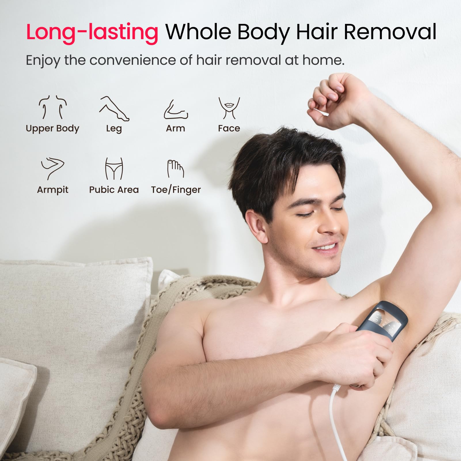 SALLOOT 400-flashes-per-minute delivers fast, consistent pulses.