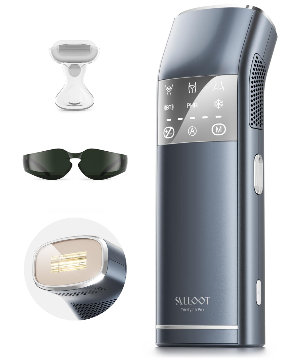 SALLOOT Dual Lights 100W shows faster full-body sessions with wider coverage.