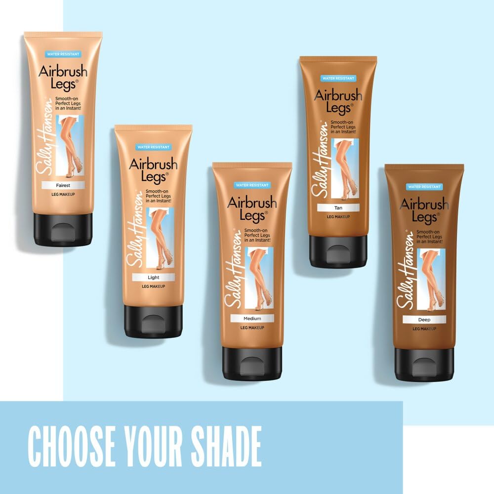 Sally Hansen Airbrush Legs microcirculation demo hints at healthier-looking legs.