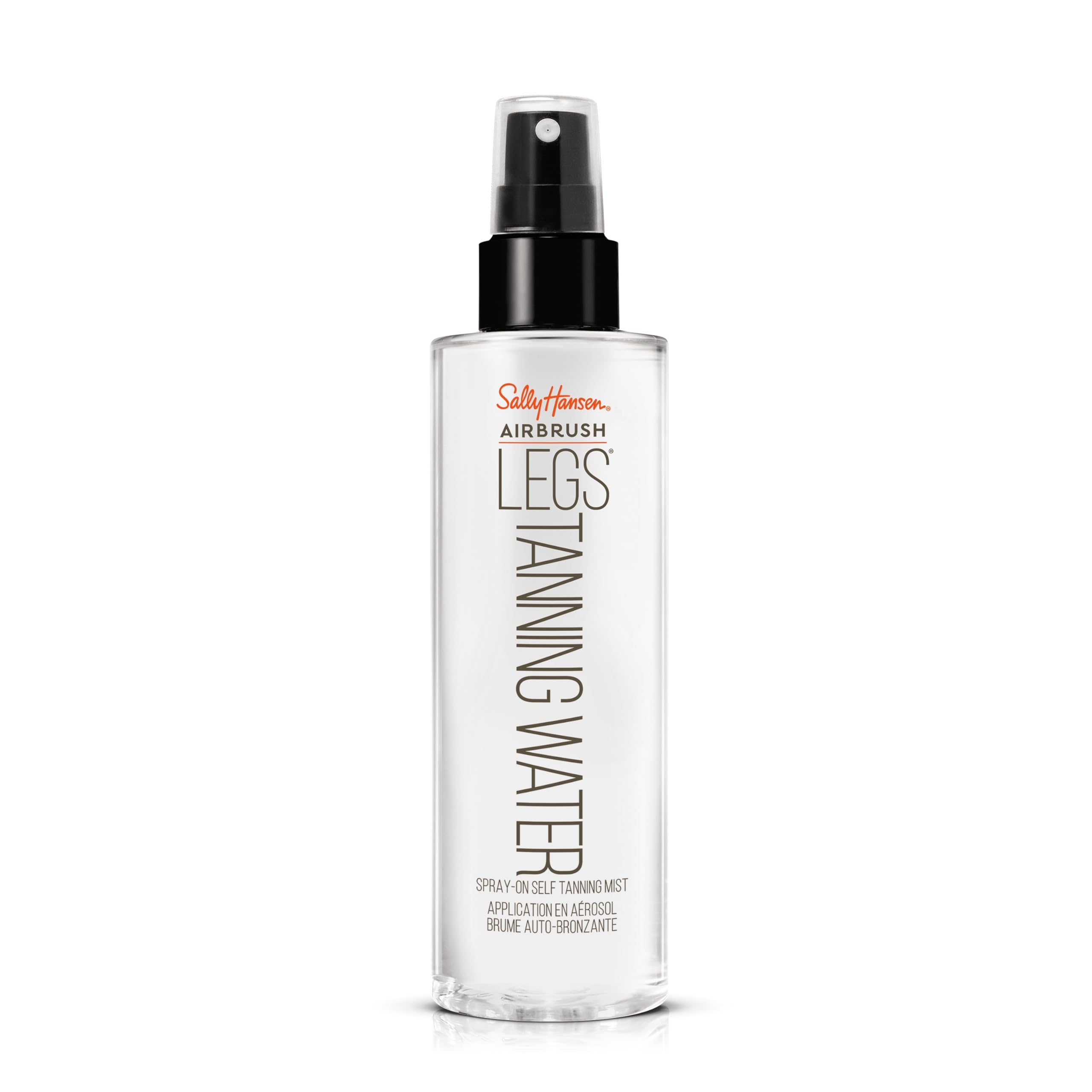 Sally Hansen Airbrush Legs tanning water bottle dispense enables even coverage