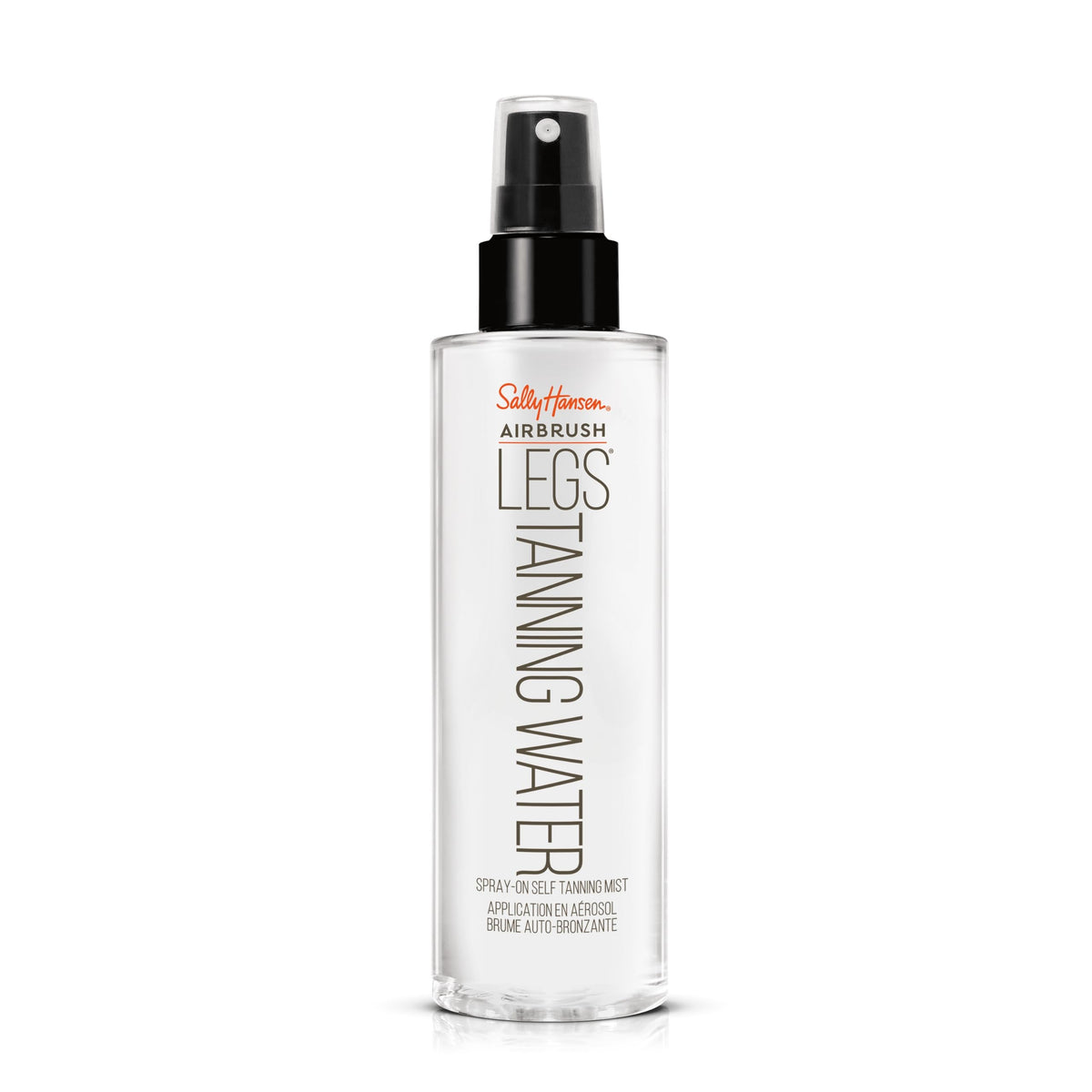 Sally Hansen Airbrush Legs tanning water bottle dispense enables even coverage