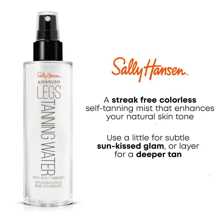 Sally Hansen Airbrush Legs colorless mist adapts to your skin tone