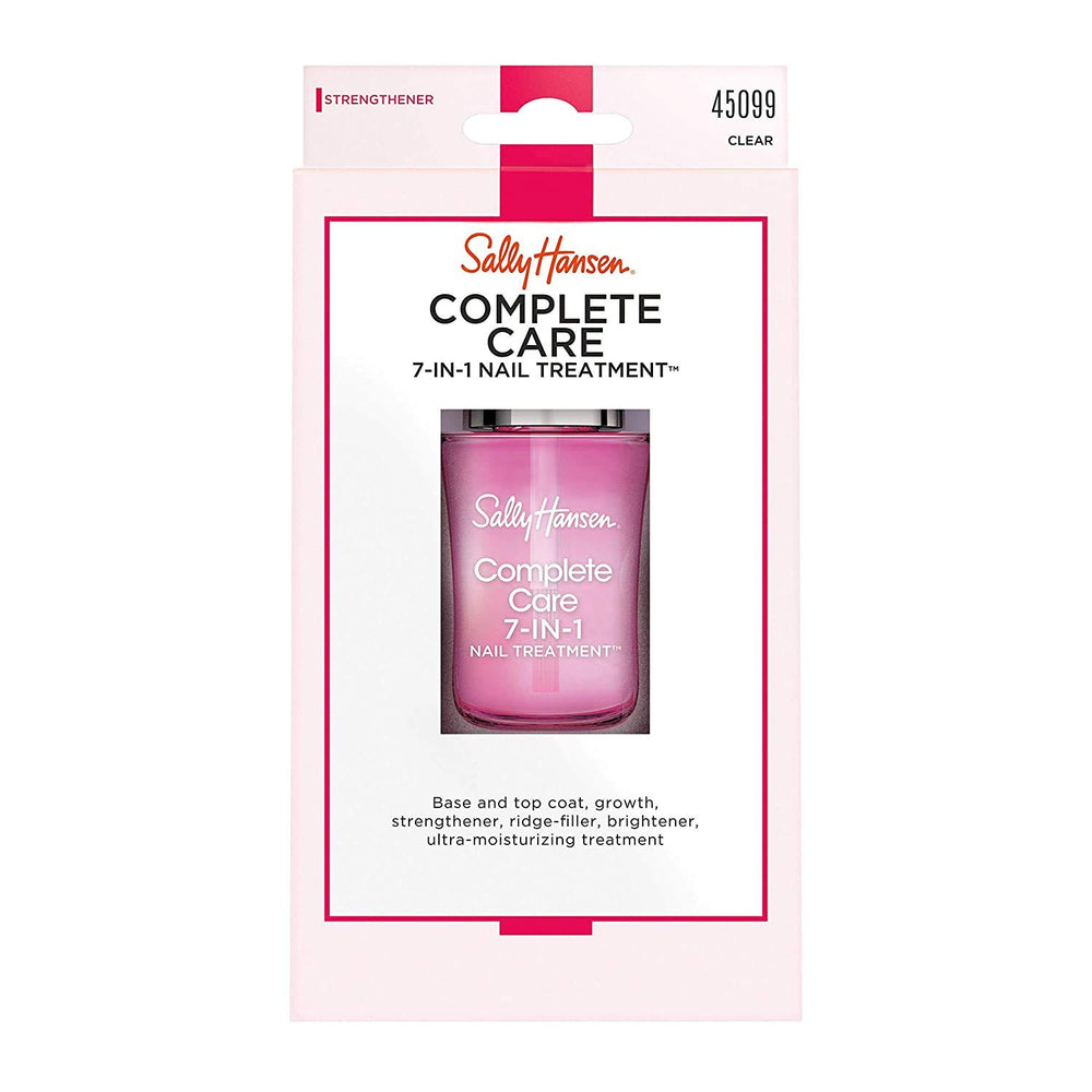 Sally Hansen Complete Care brush application demonstrates easy brush-on use