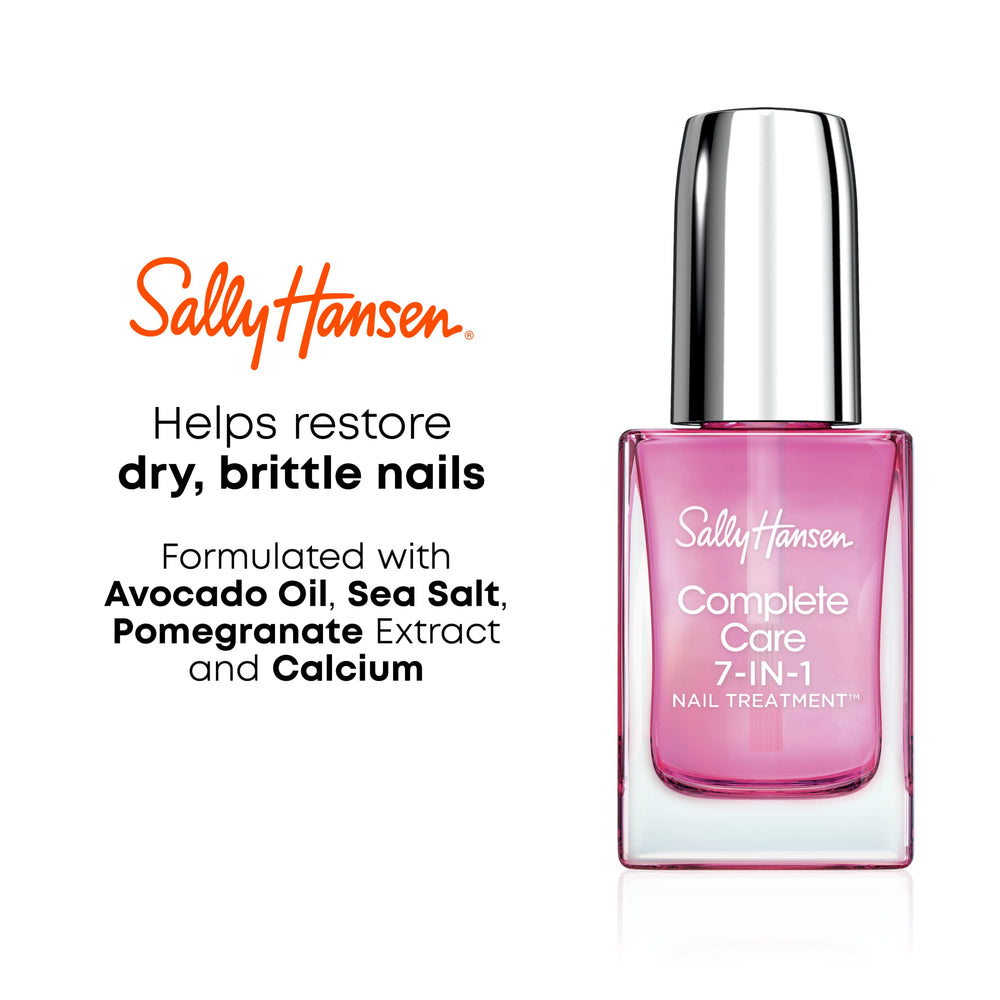 Sally Hansen Complete Care ingredients avocado oil highlight nourishing nails