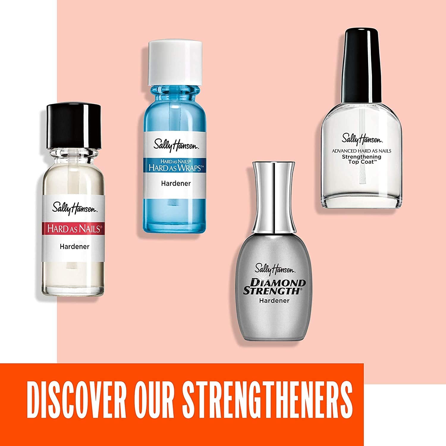 Sally Hansen Complete Care under-color application demonstrates base coat use