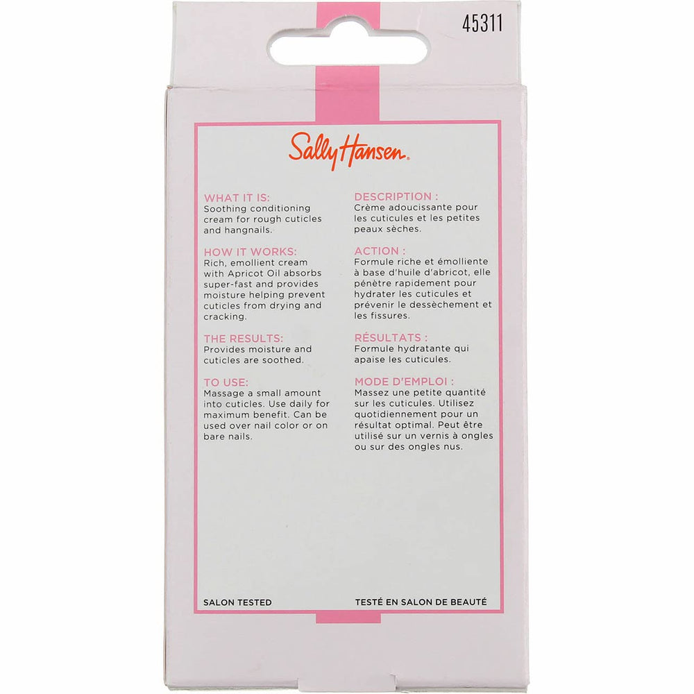 Sally Hansen Cuticle Massage Cream 3 Pack application demo demonstrates easy brushing and quick absorption