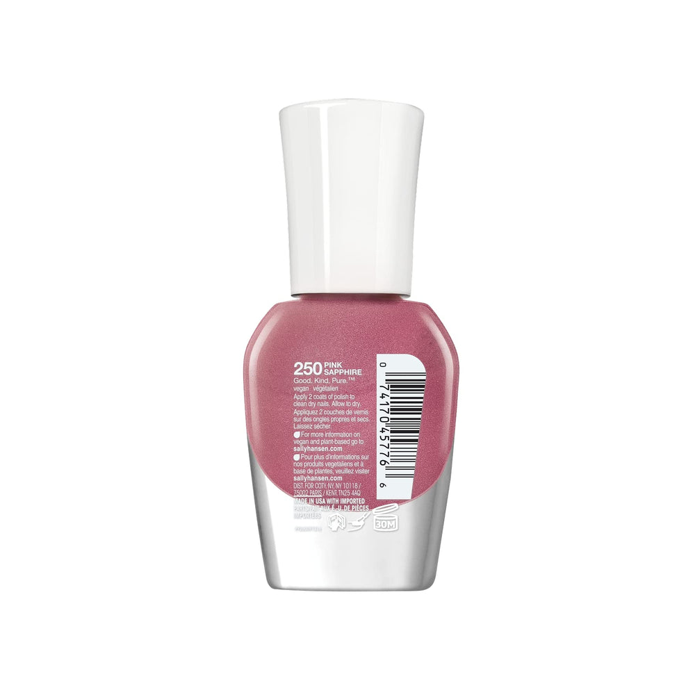 Sally Hansen Good.Kind.Pure clean beauty packaging highlights nature-inspired brand.