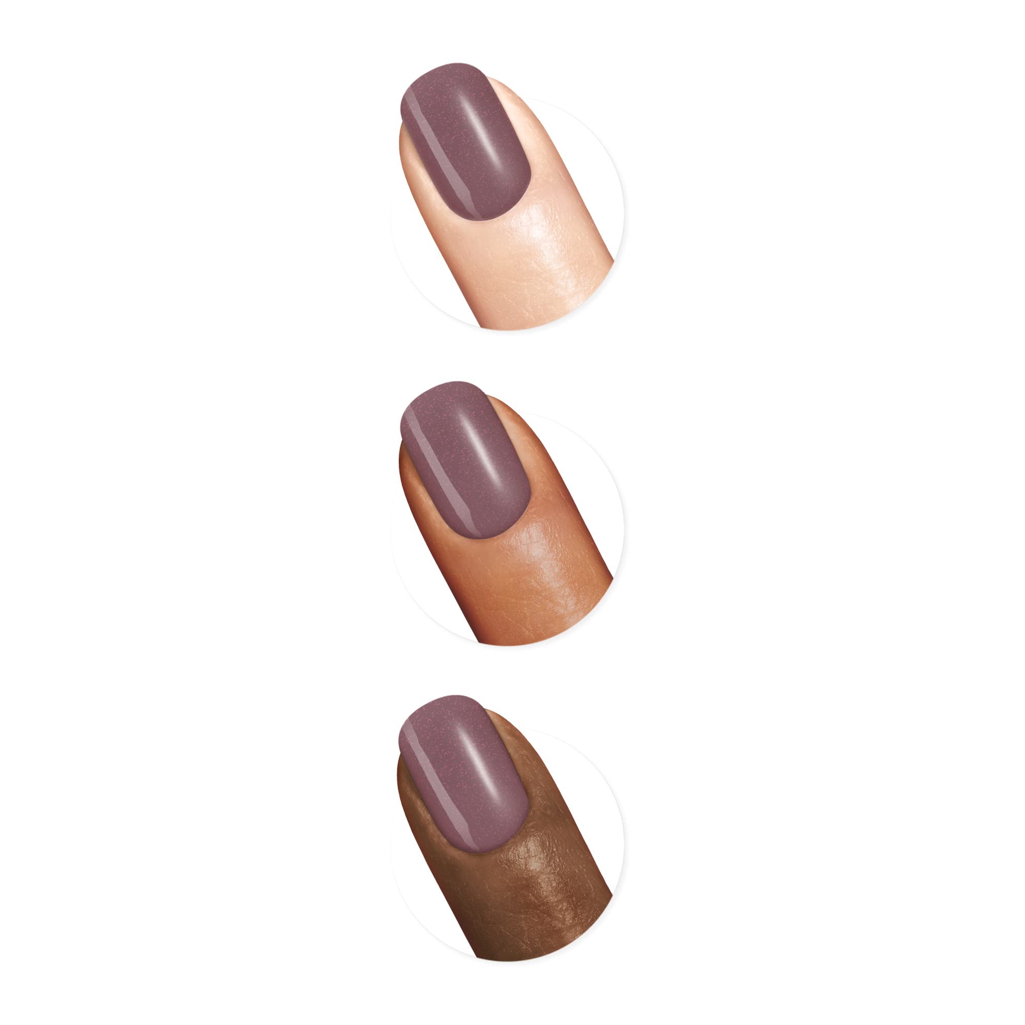 Geode to Joy collection image from Sally Hansen showing gem-inspired shades