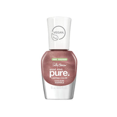Sally Hansen Good.Kind.Pure Golden Quartz bottle closeup highlights natural earthy shade