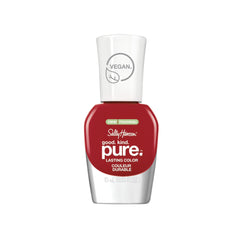 Sally Hansen Good. Kind. Pure. bottle with Pomegranate Punch delivers bold color for lasting wear.