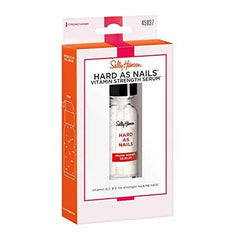 Sally Hansen Serum-on-nails close-up shows glossy, strengthened nails after use.