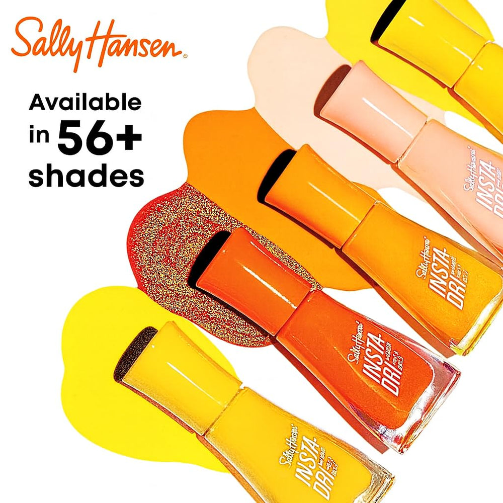 Sally Hansen Insta-Dri 350 Catch Me If You Clam swatch close-up.