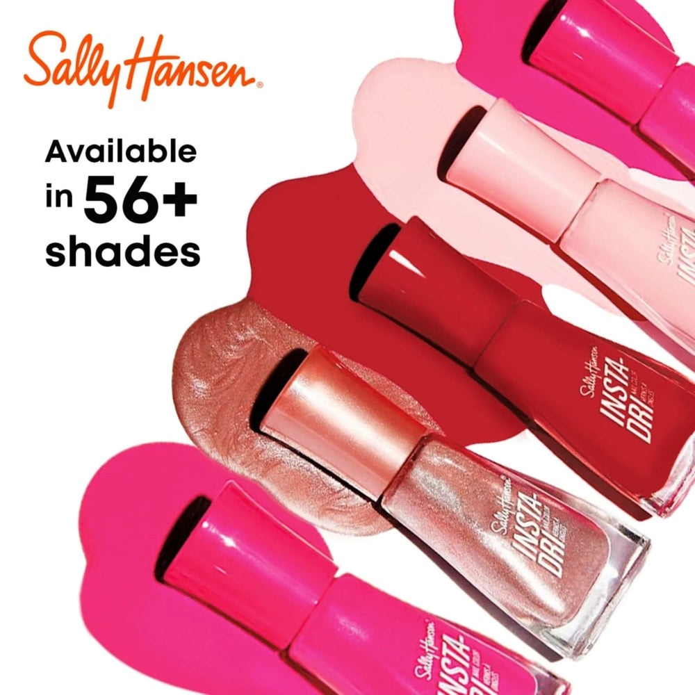 Sally Hansen Insta-Dri Galactic 60-second dry timer icon demonstrates quick-dry time.