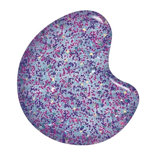 Sally Hansen Insta-Dri Grape Shifter brush stroke demonstrates smooth, single-coat application.