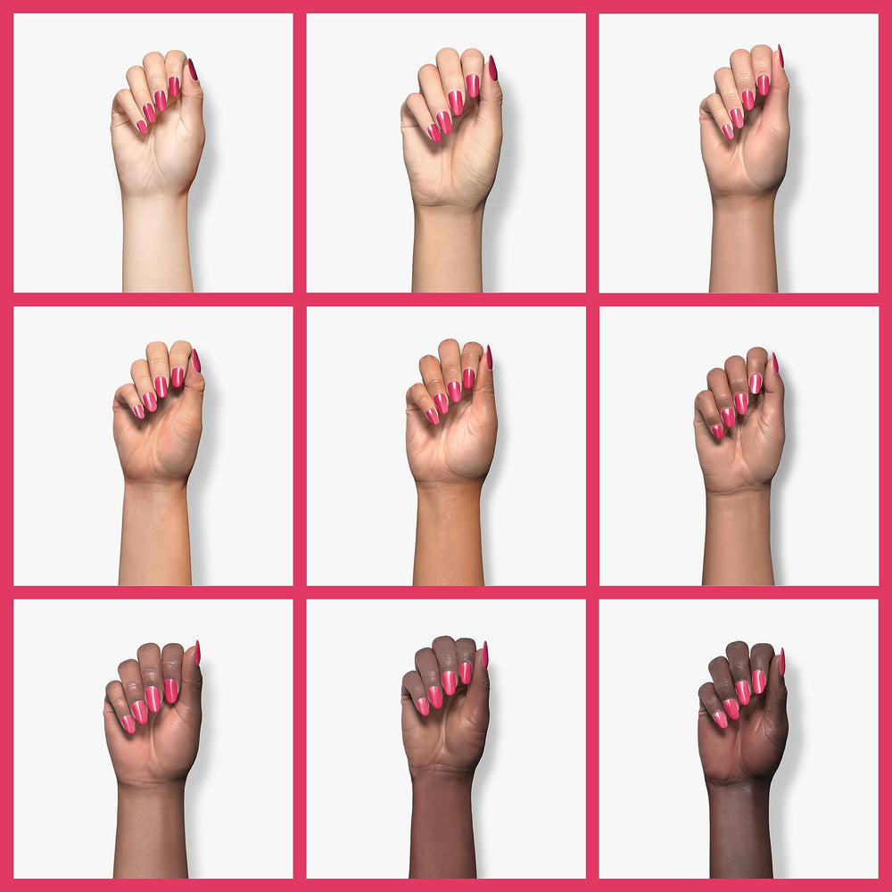 Sally Hansen Miracle Gel two-step system keeps color fresh longer.
