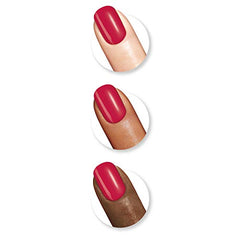 Sally Hansen Miracle Gel 329 Pink Tank color swatches reveal rich opacity