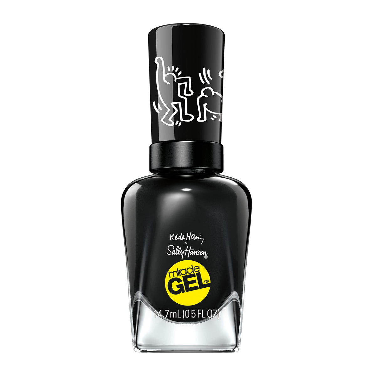 Sally Hansen Miracle Gel Sketched in Stone bottle shows bold, long-lasting color