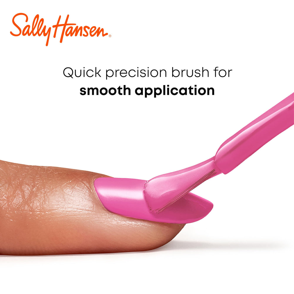 Sally Hansen Miracle Gel packaging on display communicates easy two-step system