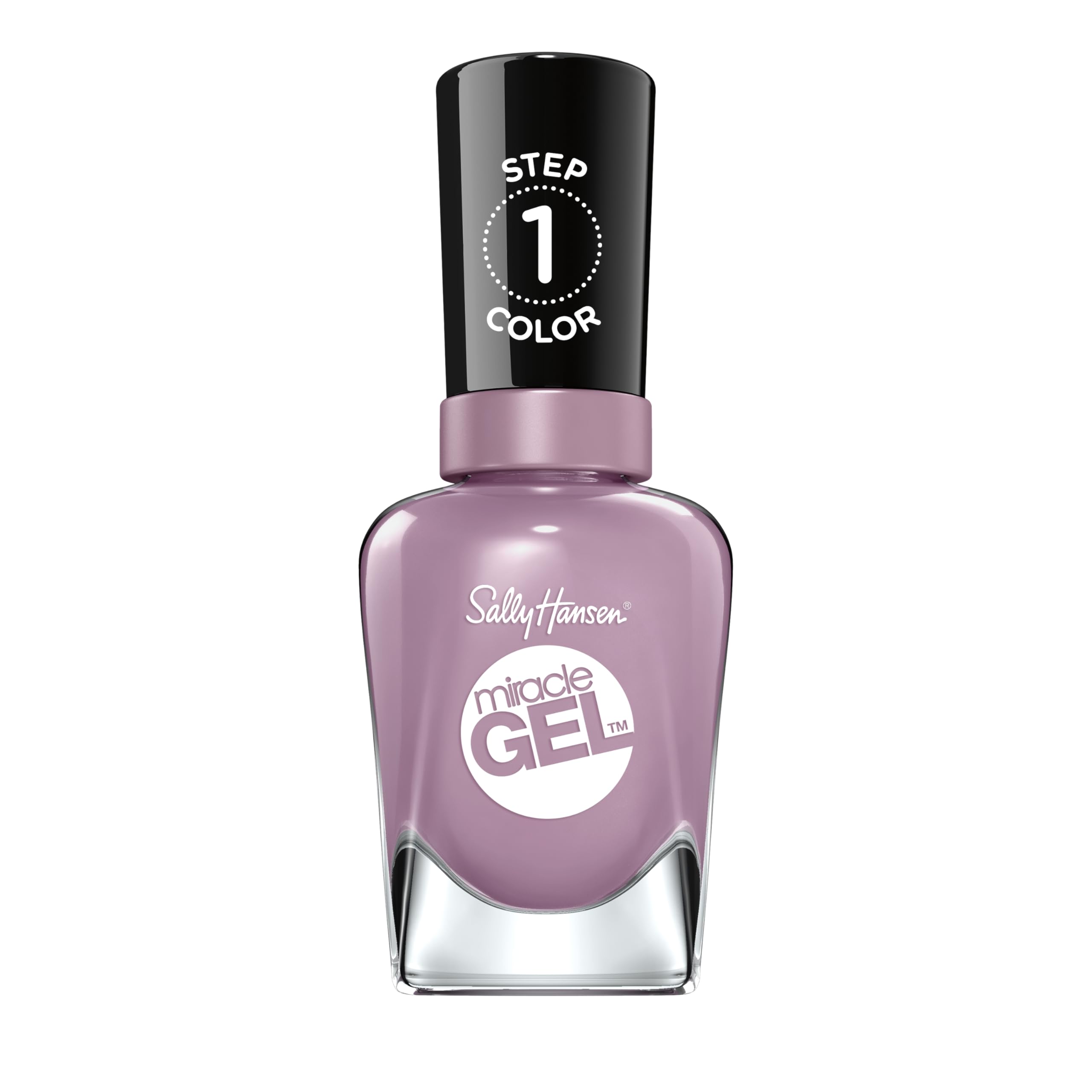 Sally Hansen Miracle Gel Street Flair bottle with vibrant purple color for up to 8 days