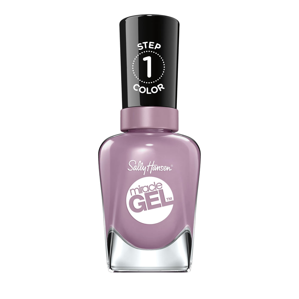 Sally Hansen Miracle Gel Street Flair bottle with vibrant purple color for up to 8 days