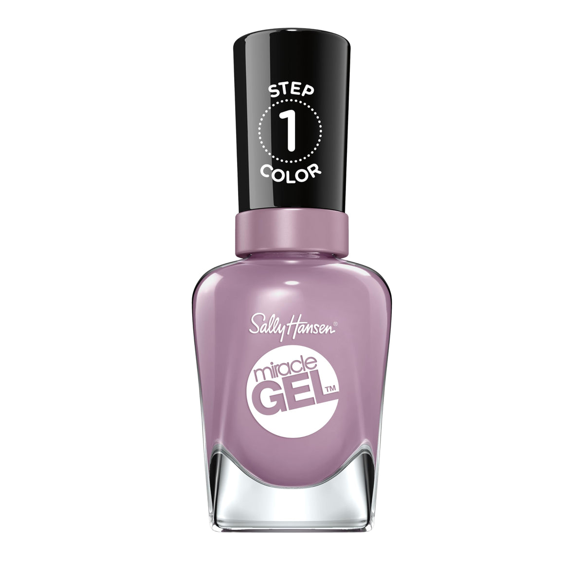 Sally Hansen Miracle Gel Street Flair bottle with vibrant purple color for up to 8 days