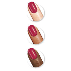 Sally Hansen Miracle Gel applies in two steps for a smooth gel-like finish.