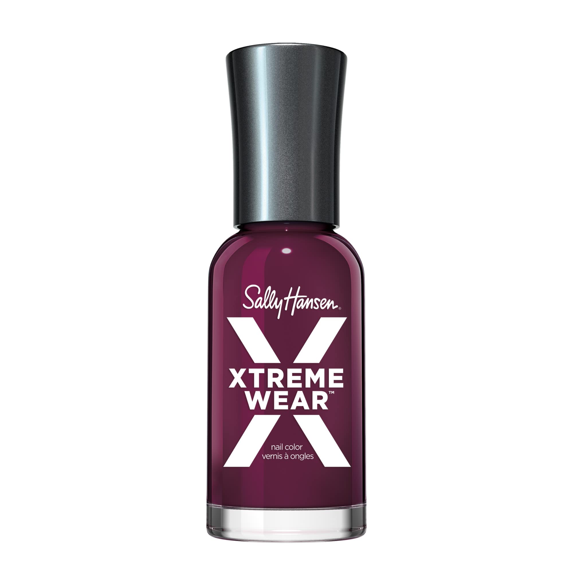 Sally Hansen Xtreme Wear With the Beet bottle front shows bold color.