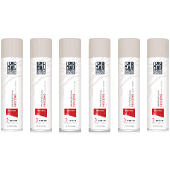 Salon Grafix Mega Hold Freezing Hairspray bottle for dramatic styling with long-lasting hold.