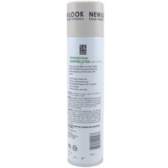 Salon Grafix Profession Shaping Hairspray pack-shot emphasizes value and lasting control.