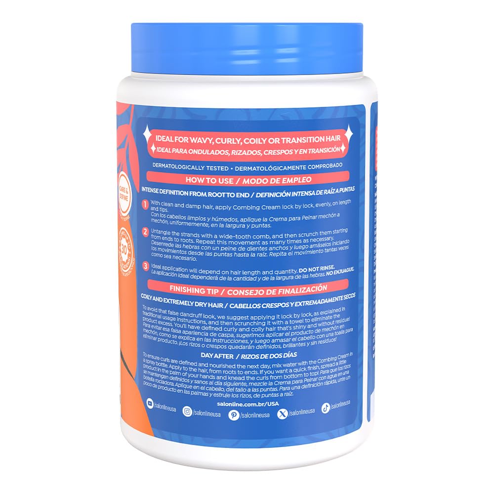 Vegan formula label on Salon Line Deep Hydration product