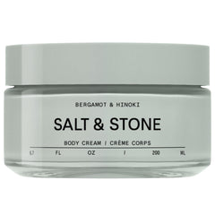 Salt & Stone Bergamot and Hinoki bottle front showing premium hydration