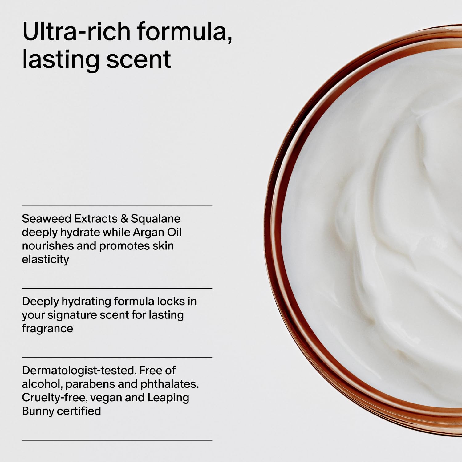 Salt & Stone body cream saffron-cedar skin-barrier focus illustrates moisture retention concept.
