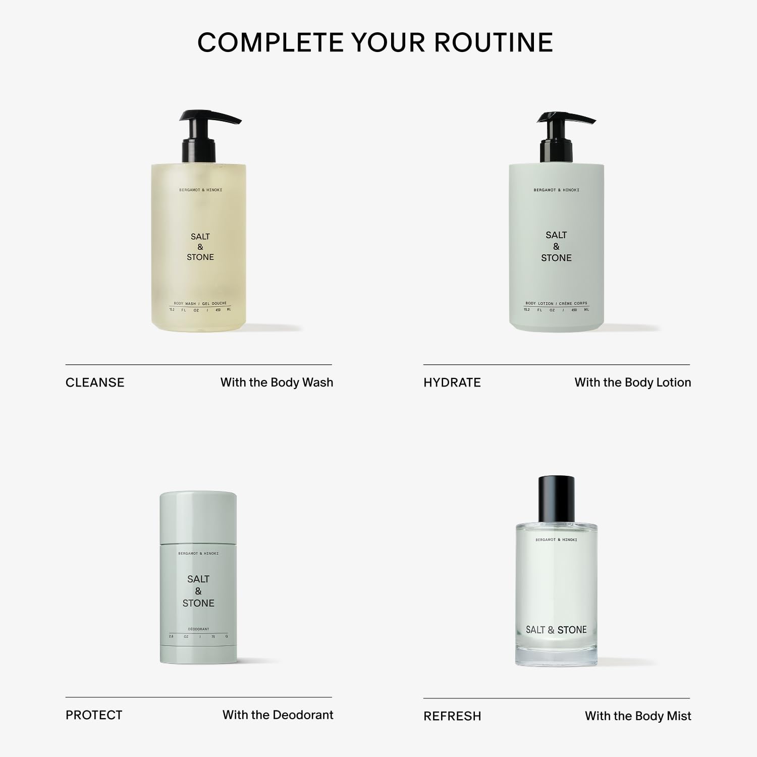 Salt & Stone 3.4 fl oz bottle designed for daily wear.