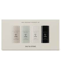Salt & Stone cruelty-free certification shown with vegan ingredients.