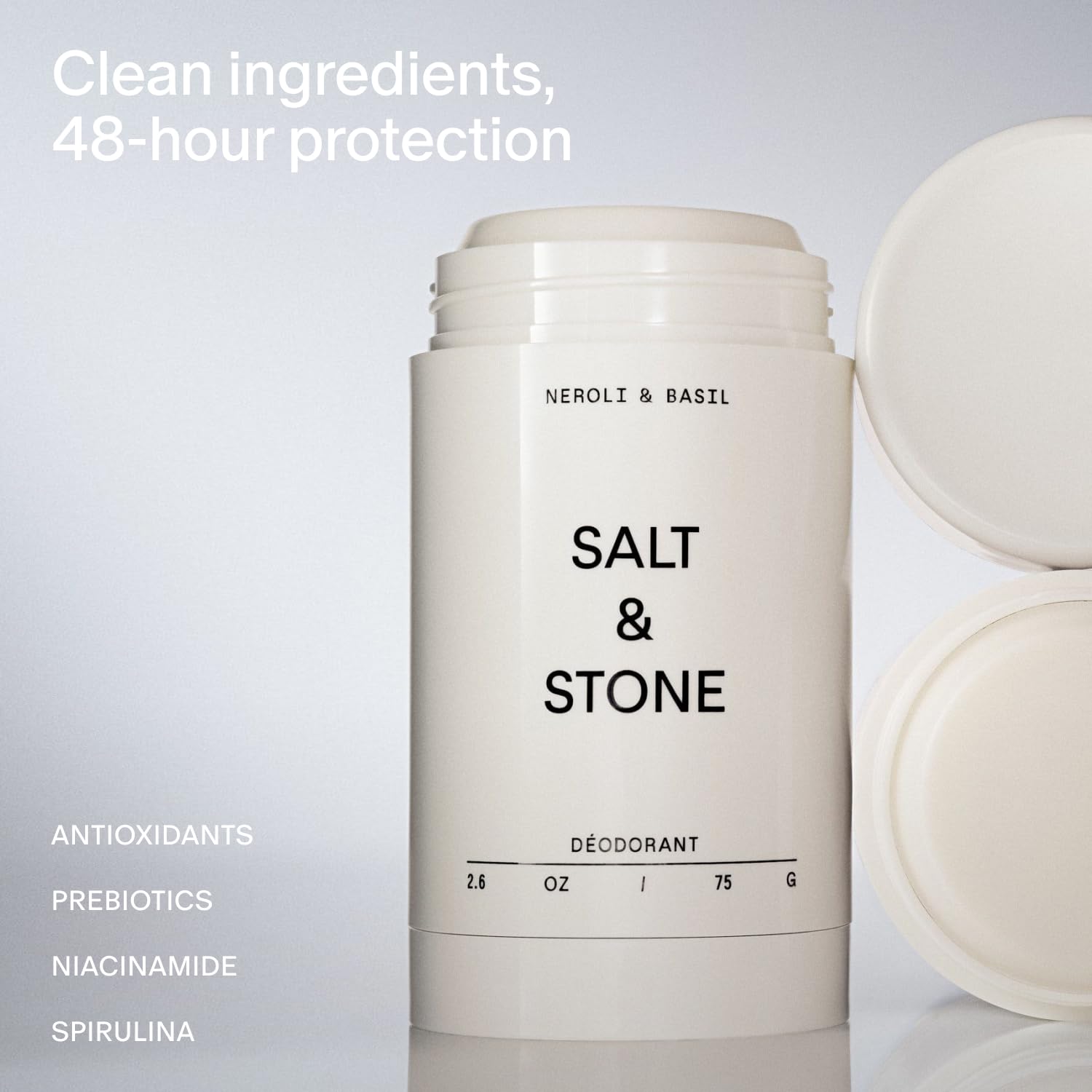Salt & Stone deodorant ingredients seaweed-hyaluronic-acid support skin moisture