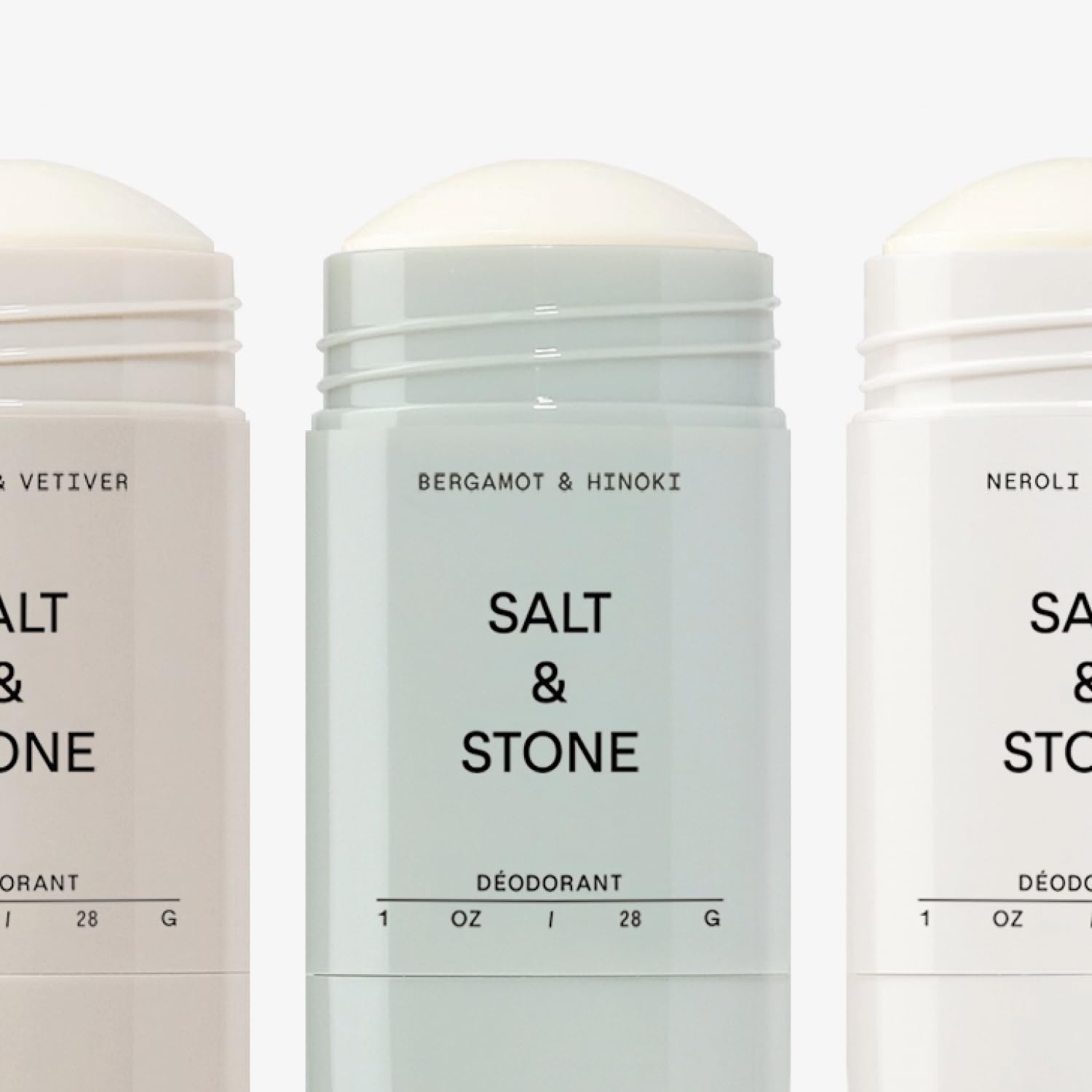 Salt & Stone prebiotics help neutralize odor while maintaining skin balance.