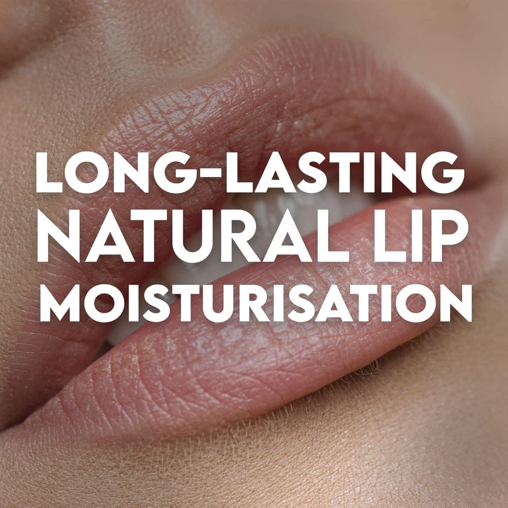 Salt Range lip balm tube close-up highlights portable, pocket-friendly design.