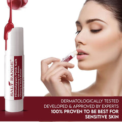 Salt Range natural-solution lip balm shea butter nourishes lips with deep moisture.