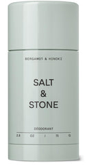Salt & Stone aluminum-free deodorant bottle shows clear protection.
