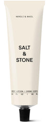Salt & Stone body lotion neroli basil bottle delivering fast-absorbing hydration.