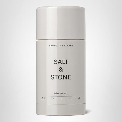 Salt & Stone clear glide without residue on skin or fabric.